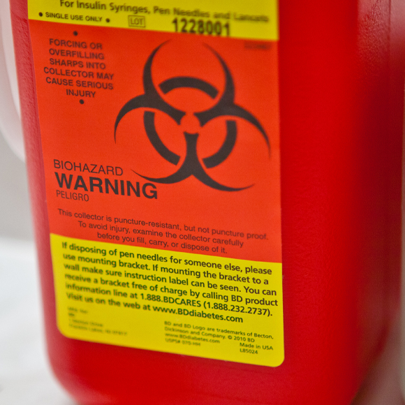 Container for Biohazard Disposal in Clearwater, FL