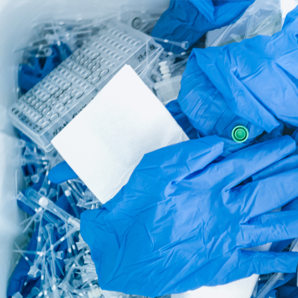 Gloves and Needles for Medical Waste Disposal in Trinity, Florida