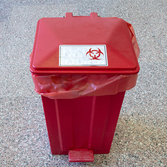 Biohazard Waste Disposal Containers for Palm Harbor Florida Biomedical Waste Removal Project