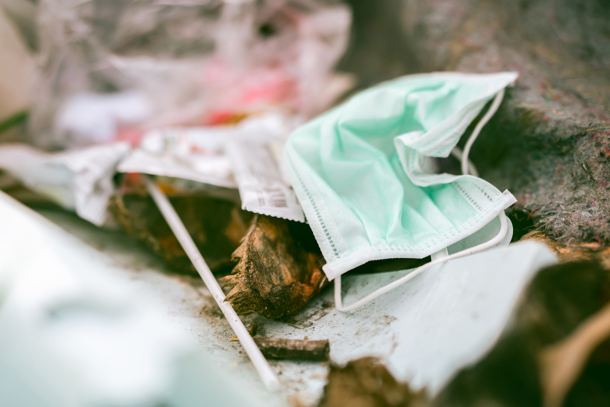 trash pile requiring Medical Waste Removal and Medical Waste Disposal in Orlando​